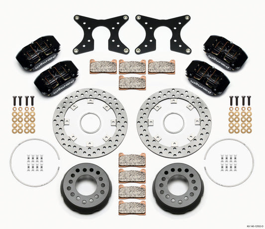 Wilwood Dynapro Lug Mount Dual Rear Dynamic Kit SA Drilled Big Ford New Style 2.50in Offset