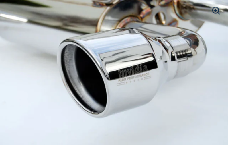 Invidia N1 Catback Exhaust w/Valve Rolled Polished Tips | HS15FFRGV1RS