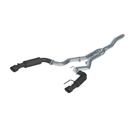 MBRP Aluminum Race Catback Exhaust - Black Tips | S7275BLK