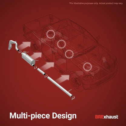 MagnaFlow BRE Exhaust Kit 08-12 Honda Accord 2.4L