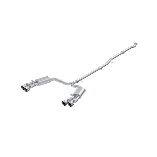 MBRP 21-23 Hyundai Sonata N Line 2.5L Turbo Aluminized Steel 2.5in Cat-Back w/ Quad Tips