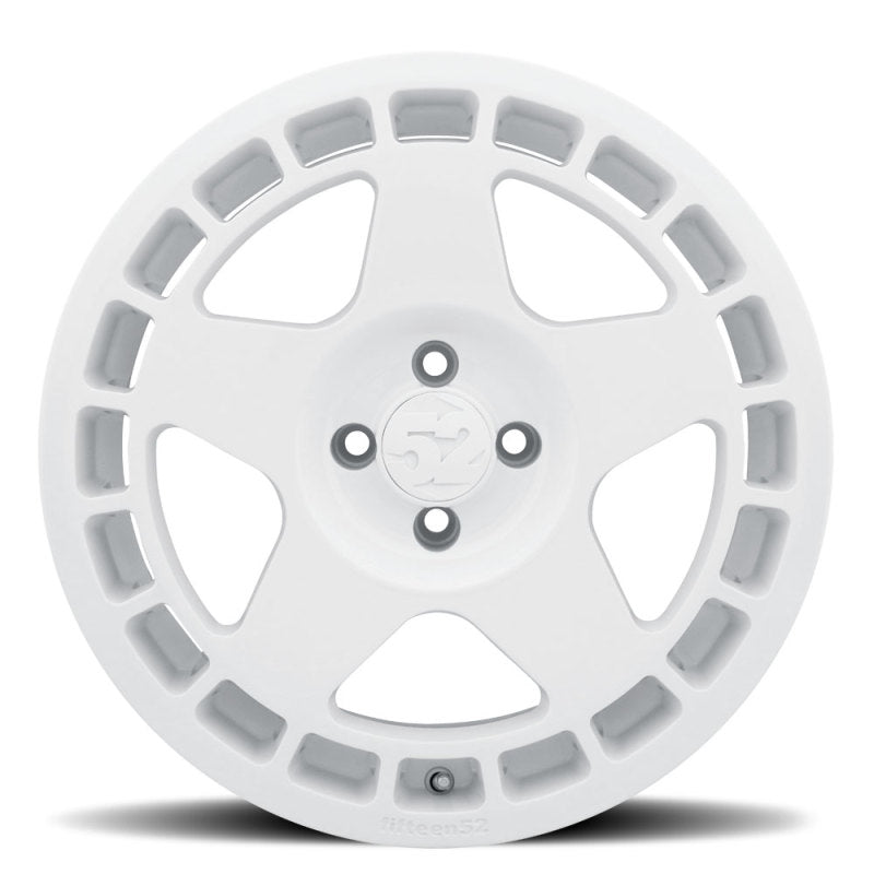 fifteen52 Turbomac 17x7.5 4x108 ET42 Rally White Wheel