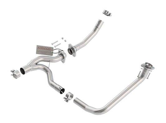 Borla 2012-2016 Jeep Wrangler JK 3.6L 2 & 4 Door Y-Pipe