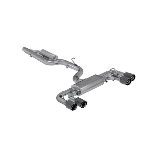 MBRP T304 Active Catback Exhaust - Carbon Tips | S46053CF