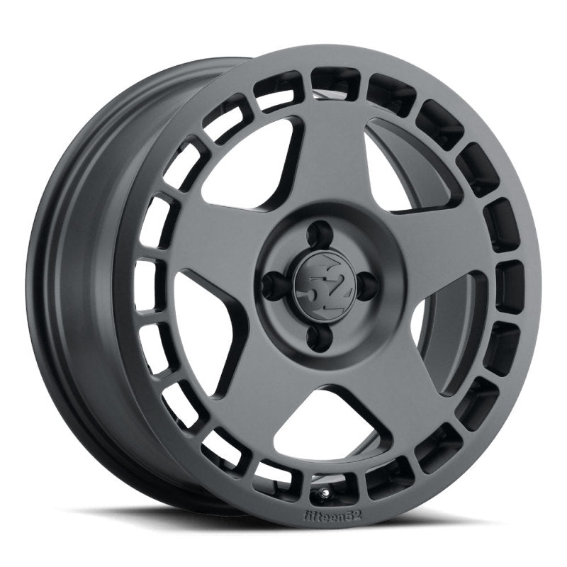 fifteen52 Turbomac 17x7.5 4x108 ET42 Asphalt Black Wheel