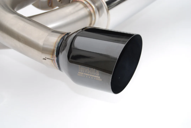Invidia Gemini Catback Exhaust - Single Layer Black Tips | HS22N4Z7GM1SBL