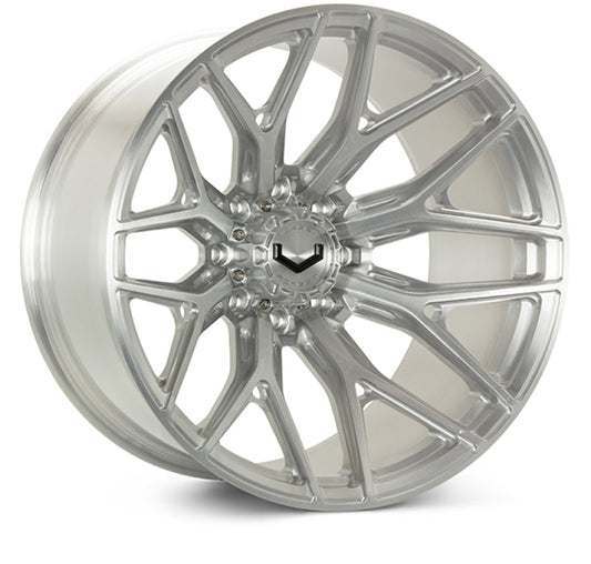 Vossen VFX-03 24x14 - 6x139.7 - ET44 - Mega Deep - 78.1 - Brushed Gloss Clear Wheel