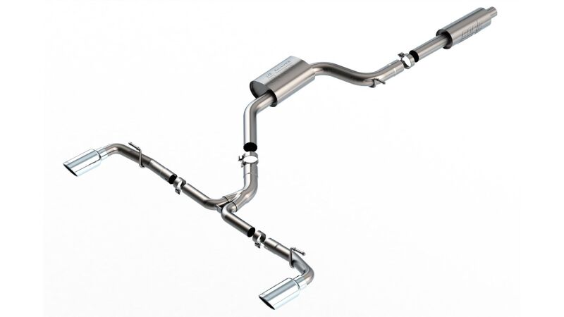 Borla Touring Catback Exhaust - Chrome Tips | 1014052
