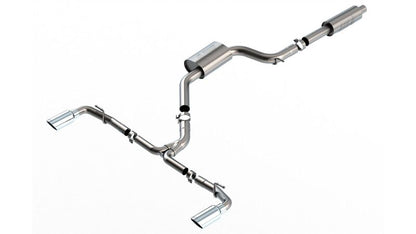 Borla Touring Catback Exhaust - Chrome Tips | 1014052
