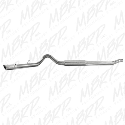 MBRP 2003-2007 Ford F-250/350 6.0L EC/CC Cat Back Single Side (Stock Cat)