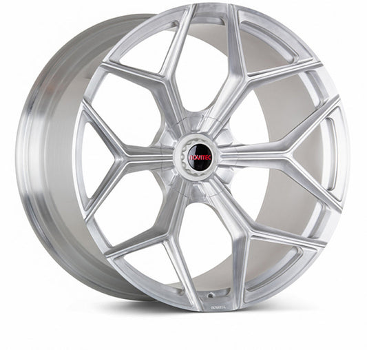 Vossen x Novitec NL4-5L 23x10.5 - 5x130 BP - ET21 - Brushed Gloss Clear Lamborghini Urus Front Wheel