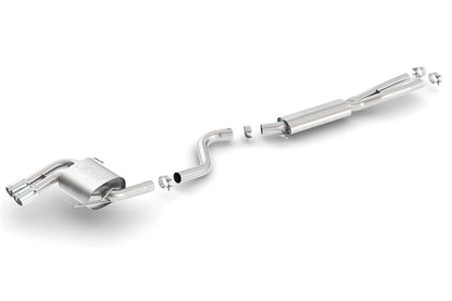 Borla 08-12 BMW 328i Sdm E90 2.0L RWD Dual Left Rear Exit Touring Cat-Back Exhaust