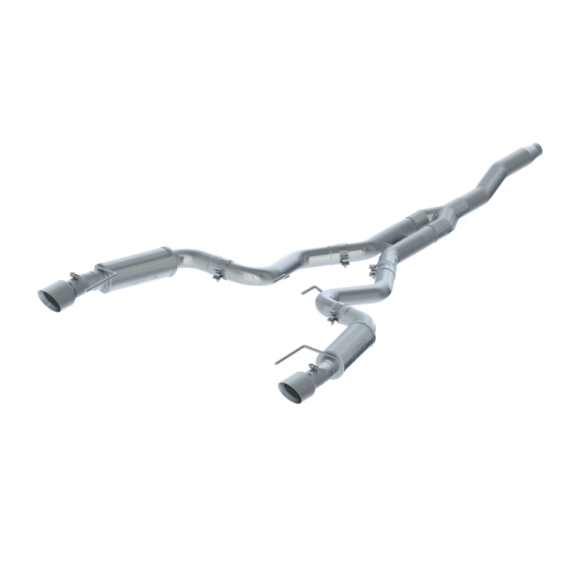 MBRP T409 Race Catback Exhaust - Polished Tips | S7275409