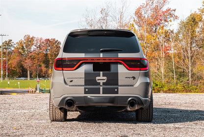 Corsa 21-22 Dodge Durango SRT Hellcat Cat-Back 2.75in Dual Rear Exit Xtreme 4.5in Black PVD Tips