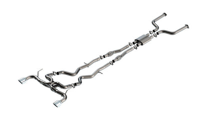 Borla ATAK Catback Exhaust - Chrome Tips | 140978