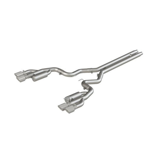 MBRP T304 Race Catback Exhaust - Polished Tips | S7207304