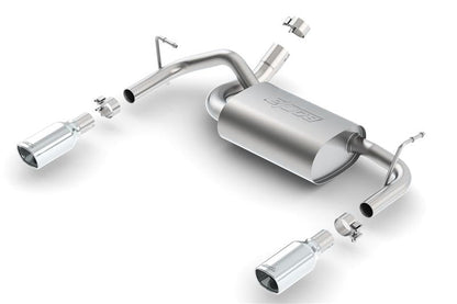 Borla 12-16 Jeep Wrangler 3.6L AT/MT 4WD Single Split Rr Exit Touring Exhaust (rear section only)