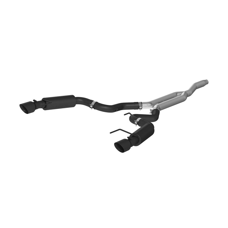 MBRP Aluminum Race Catback Exhaust - Black Tips | S7275BLK