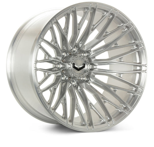 Vossen VFX-04 24x12 - 8x170 - ET44 - Ultra Deep - 125.1 - Brushed Gloss Clear Wheel