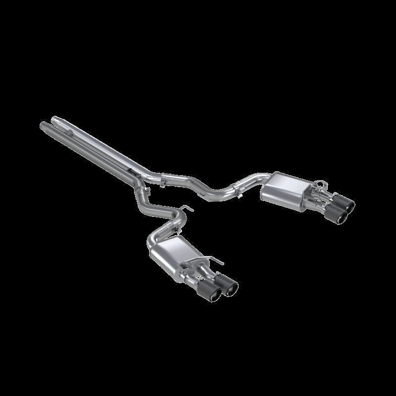 MBRP T304 Catback Active Exhaust - Carbon Tips | S72093CF