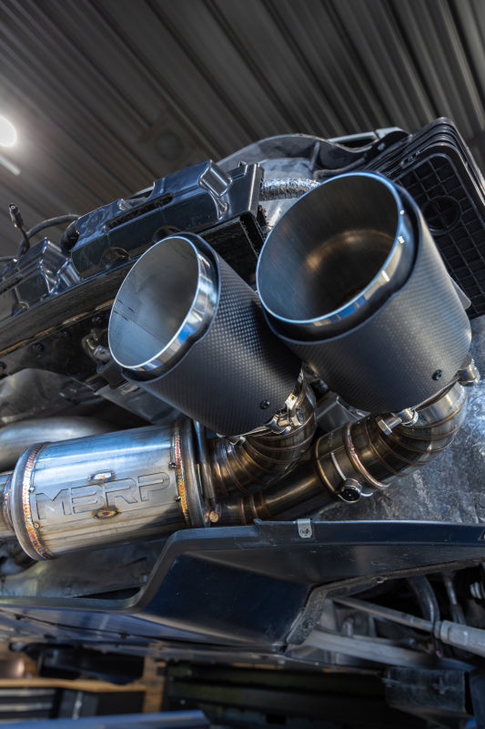 MBRP Active Catback Quad Split Rear Exit Exhaust w/ AFM Sims | S70413CF