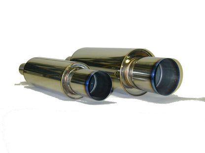 HKS Universal Stainless Hi Power 170mm Titanium Muffler