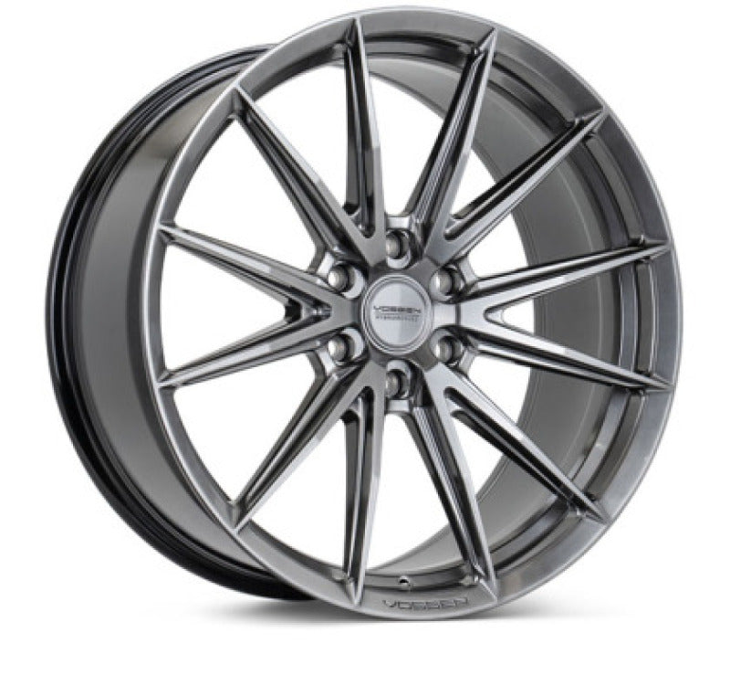 Vossen HFX-2 17x9 - 6x139.7 - ET0 - Super Deep - 106.1 - Hyper Black Wheel