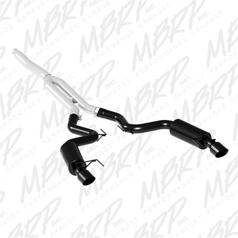 MBRP Aluminum Race Catback Exhaust - Black Tips | S7275BLK