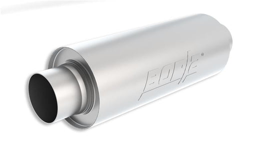 Borla Universal XR-1 Multi-Core Racing Muffler for Round 3-1 2 IN 3-1 2 Out 16 x 6-1 4