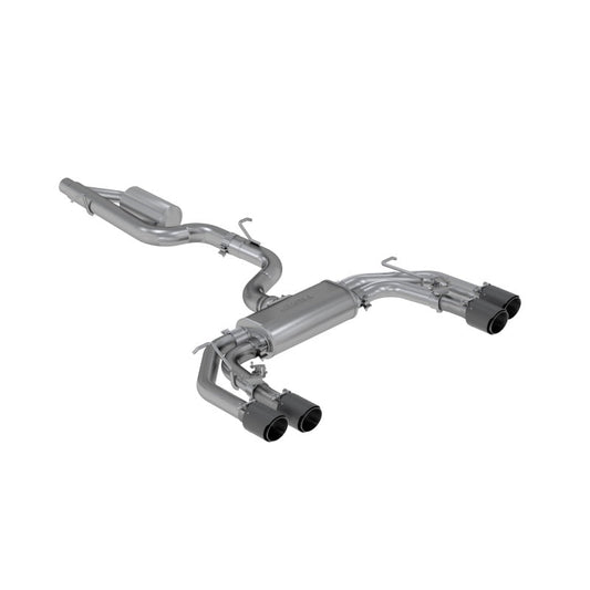 MBRP T304 Catback Active Exhaust - Carbon Tips | S46043CF
