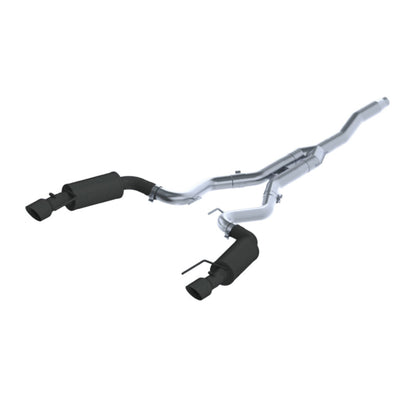 MBRP Aluminum Street Catback Exhaust - Black Tips | S7274BLK