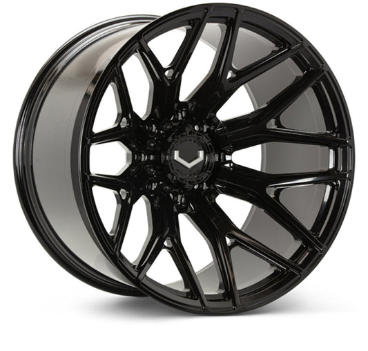 Vossen VFX-03 24x12 - 6x139.7 - ET44 - Ultra Deep - 78.1 - Gloss Black Wheel
