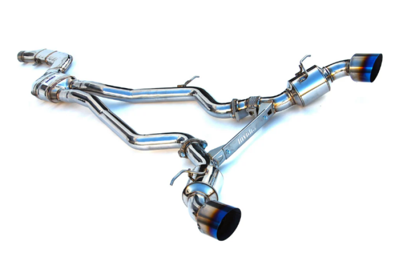Invidia N1 Catback Exhaust w/ Valve Single Layer Titanium Tips | HS19TSP4VGD1GT