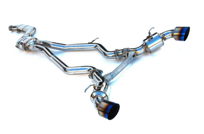 Invidia N1 Catback Exhaust w/ Valve Single Layer Titanium Tips | HS19TSP4VGD1GT