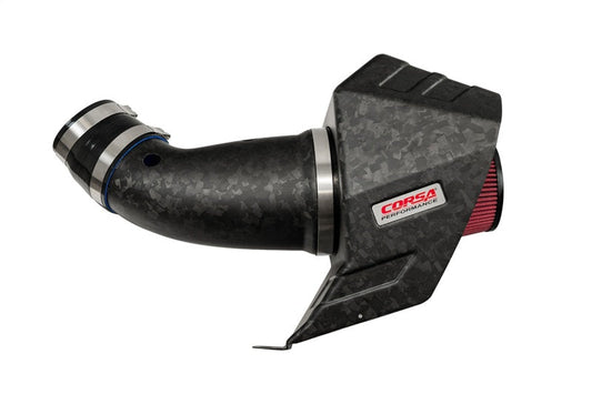 Corsa 2020-2025 Dodge Durango SRT Hellcat Carbon Fiber Air Intake w/ DryTech Forged CF - Black
