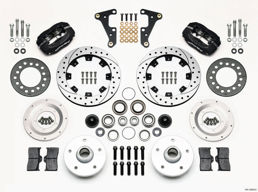 Wilwood Forged Dynalite Front Kit 11.75in Drilled 41-55 Cadillac