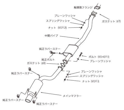 HKS SILENT Hi-POWER SKYLINE GT-R(E-BNR32)