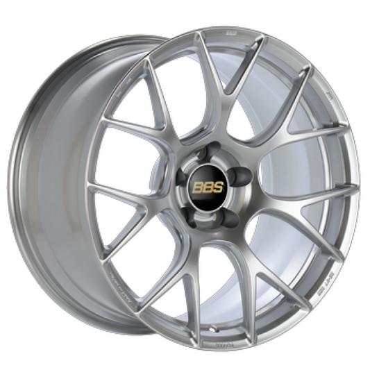 BBS RE-V7 18x9.5 5x120 ET45 Diamond Silver Wheel -82mm PFS/Clip Required