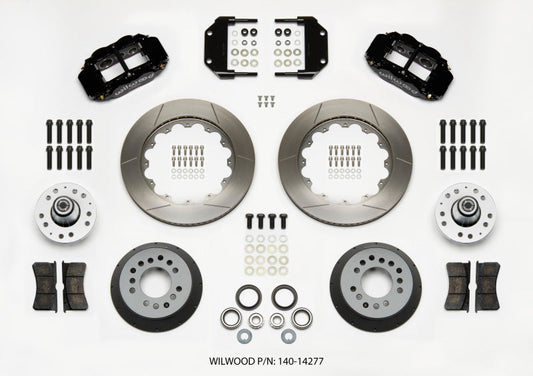 Wilwood Narrow Superlite 6R Front Hub Kit 14.00in Magnum Force Drop Spindle