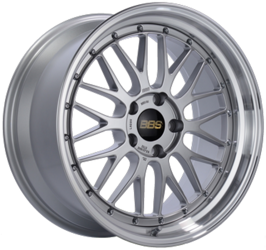 BBS LM 19x9.5 5x114.3 ET32 Diamond Silver Wheel PFS/Clip Required