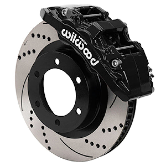 Wilwood 21-24 Ford Bronco Aerolite 6R Kit 6 x 5.50in Hub - 13.38in Drilled & Slotted Rotor