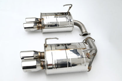 Invidia 22+ Subaru WRX Q300 3.5in. Rolled Dual Wall S.S Tip Axle-back Exhaust