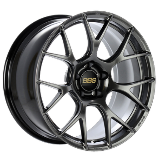 BBS RE-V7 18x8 5x100 ET45 Diamond Black Wheel -82mm PFS/Clip Required