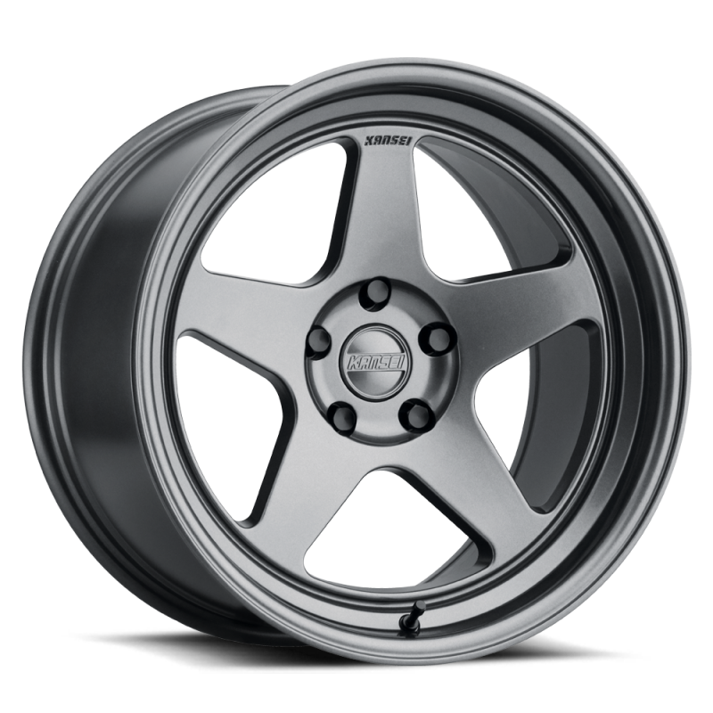 Kansei K12G Knp 19x10.5in / 5x120 BP / 35mm Offset / 72.56mm Bore - Gunmetal Wheel