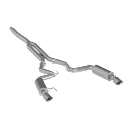 MBRP T409 Street Catback Exhaust - Polished Tips | S7274409