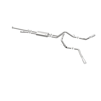 MagnaFlow Cat-Back 10-15 Toyota Tundra SC LB / CC SB 4.6L/5.7L V8 SS 2.5 Dual Split Rear 4in Tip