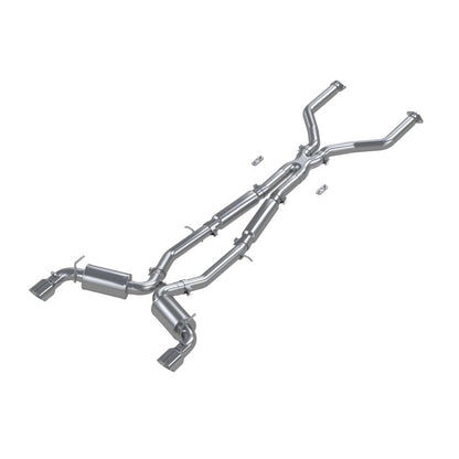 MBRP T304 Street Catback Exhaust - Polished Tips | S4406304