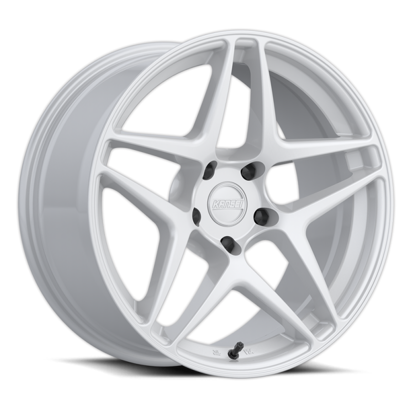 Kansei Astro 18x9.5 5x100 ET35 Gloss White